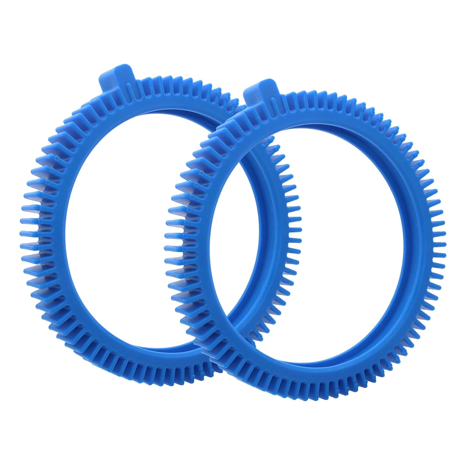 HZBB Alternative Rubber Tires for Automatic Pool Maintenance Unit Enhanced Hump Pattern Grip Forward Resurrected Pool Cleaner Tires