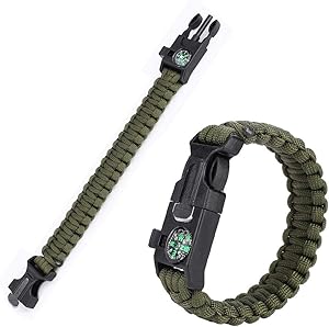 Bracciale paracord con bussola thumbnail classifica