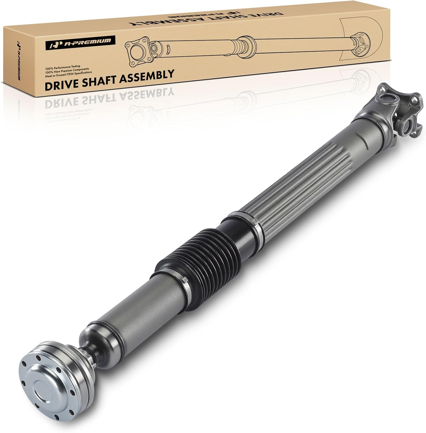 A-Premium Front Complete Drive Shaft Assembly for Jeep Wrangler and Gladiator (Automatic)