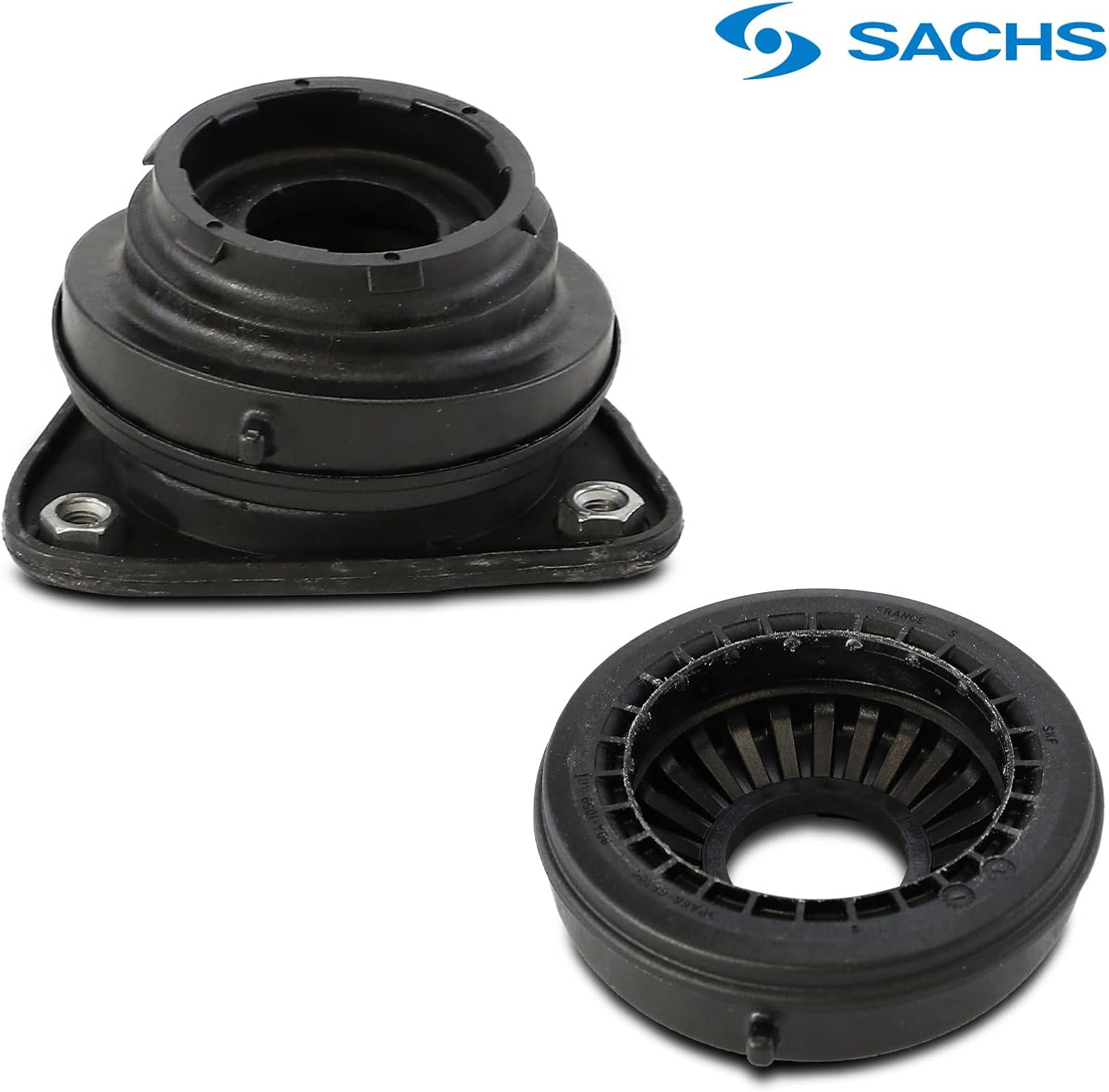 2 x Original SACHS 802460 Suspension Strut Support Bearings Front Strut Bearing Compatible with Focus II DA DP HCP 2004-2012 C30 533 2006-2012 S40 II MS 2004-2012 V50 545 2004-2012