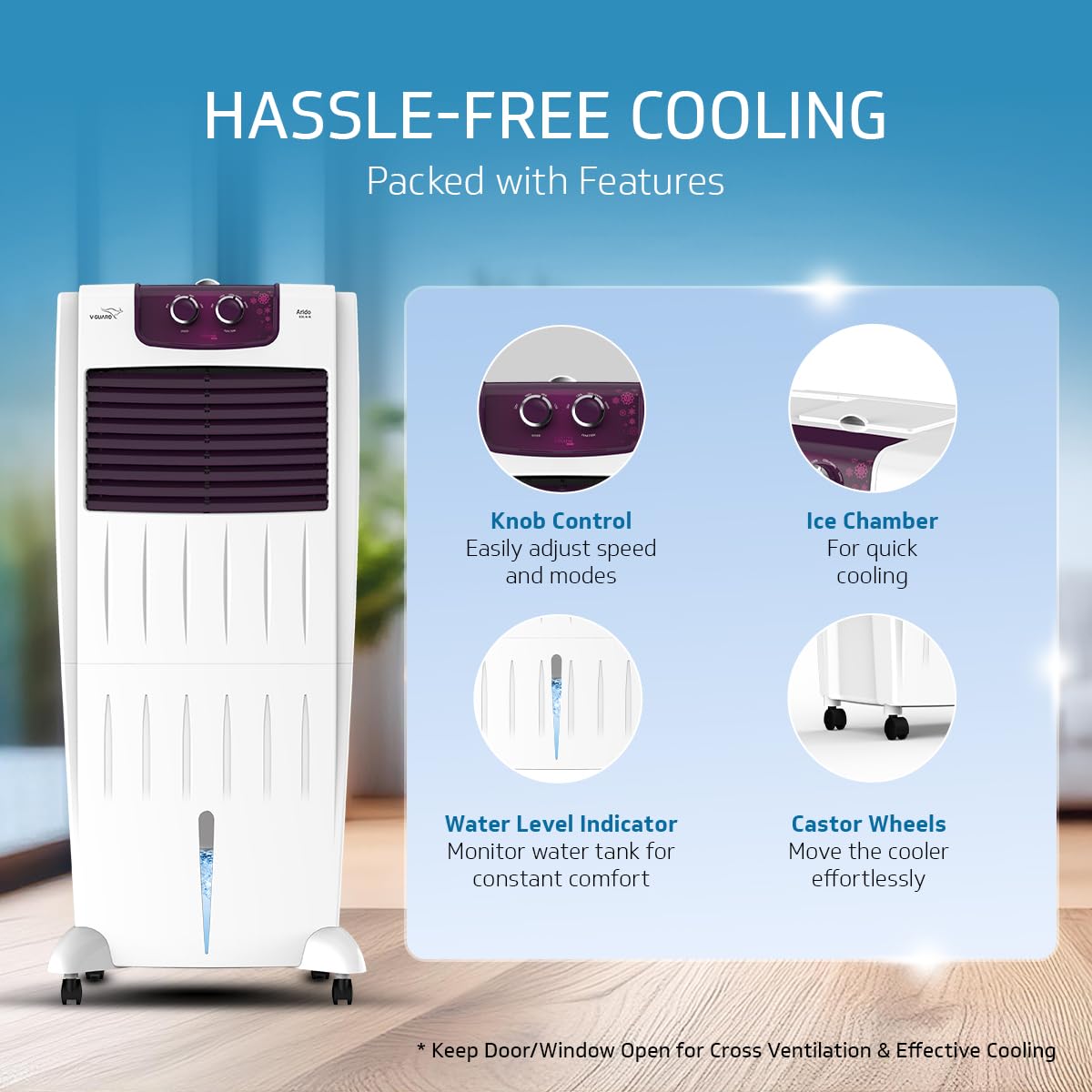 Review V-Guard Arido R35 H-N Air Cooler For Home| 35 Litre | Air 1 Review V-Guard Arido R35 H-N Air Cooler For Home| 35 Litre | Air