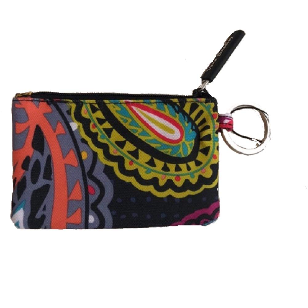Vera Bradley Women's Zip ID Case Twilight Paisley