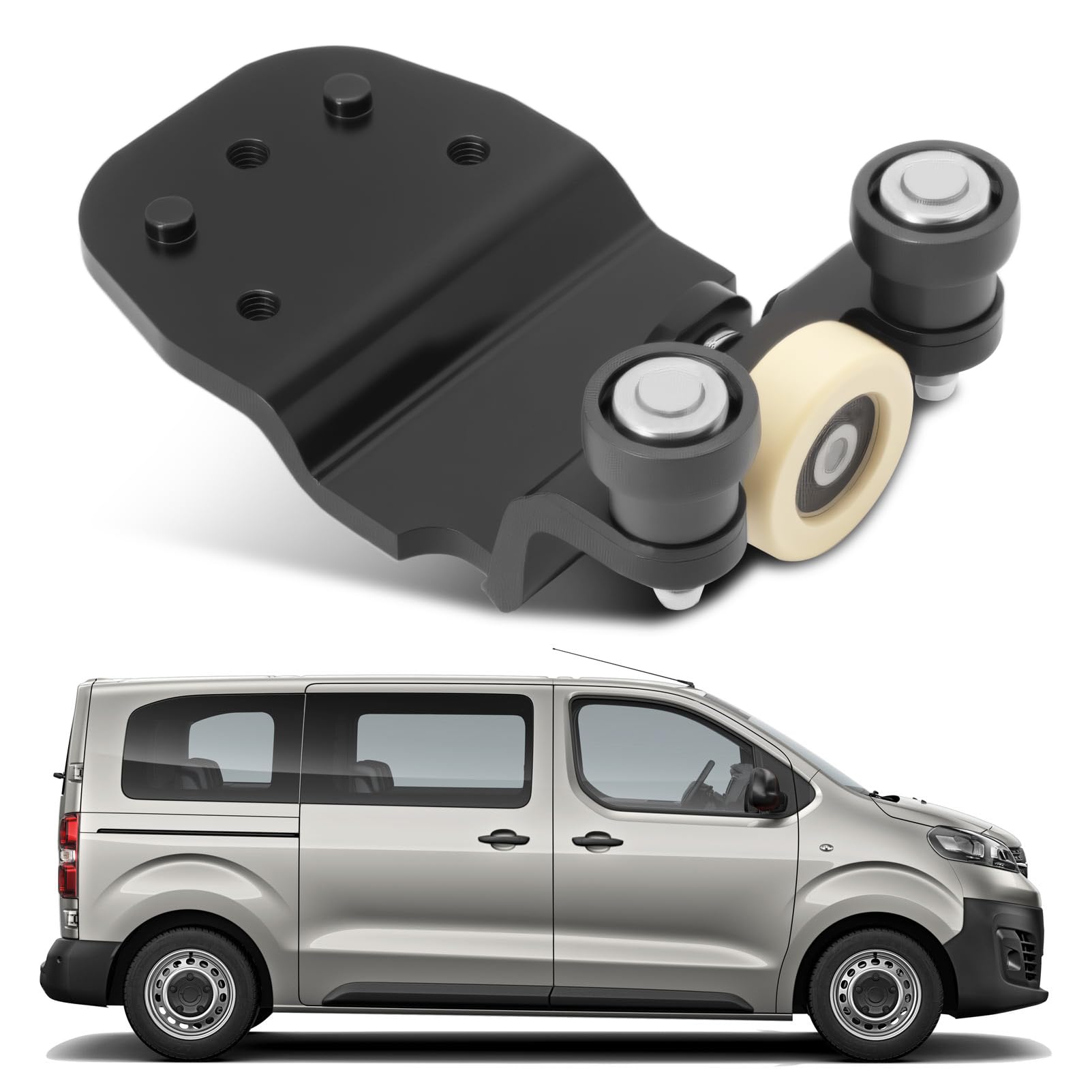 Roulette Portérale Coulissante (automatique) Gauche Droite für Expert Traveller Jumpy Spacetourer Proace Vivaro Zafira Life 9808074880 9808074680 Linke oder rechte Türrolle