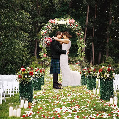 Black Garden Arch Durable Iron Garden Arbor W120Xh220Cm Etc. Multiple Sizes Trellis Archway For Various Climbing Plant (Size : Width 3.5X Height 2.2M) #TOP2