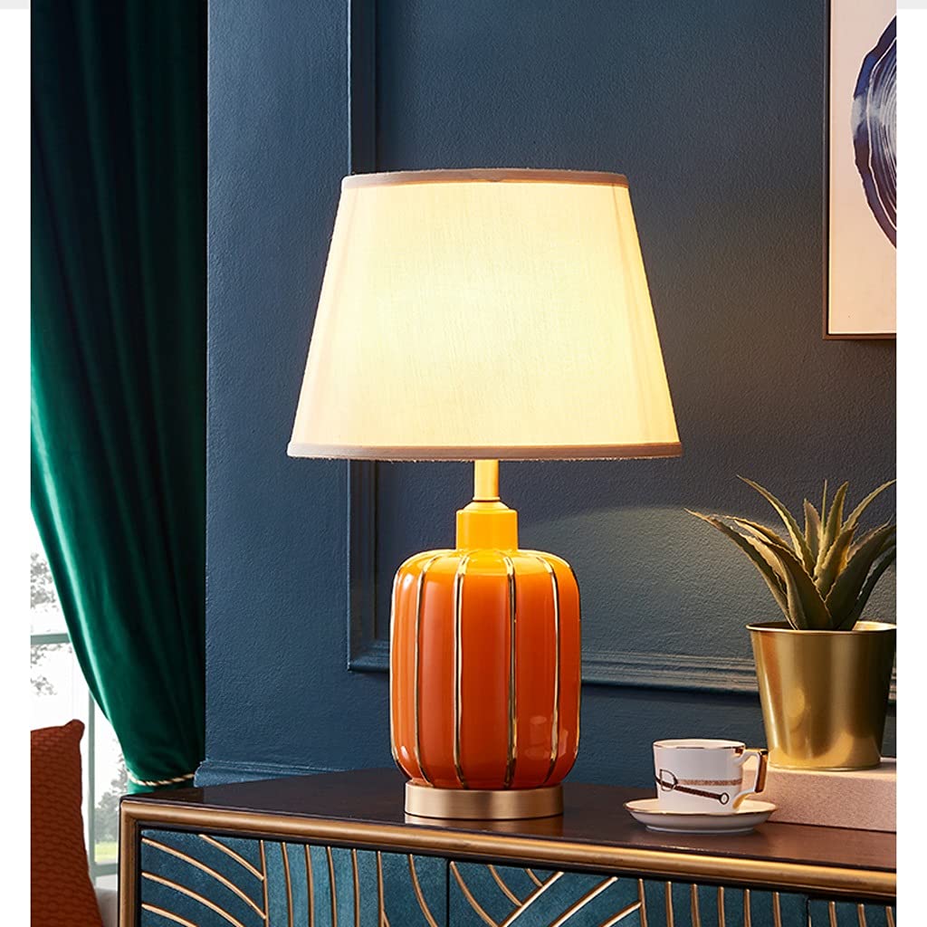 Lampada da scrivania Moderna in Ceramica, da Tavolo, per Camera da Letto, Luce Calda, Comodino, Studio, lampade da Lettura, da Utilizzare in Soggiorno, Bar, Decorazione a LED
