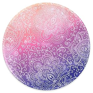 Eleville emp10 Rundes Mandala-Mauspad
