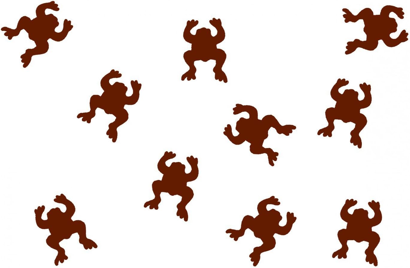 Miniblings 10X Patch Hotfix Iron On Motif 26mm Glossy Flex Frog Children, Color:Grey