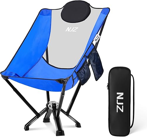 Miniatura 1 de Silla plegable de respaldo alto para uso en interiores y exteriores soporte cómodo, fácil instalación, silla portátil para el hogar, patio,