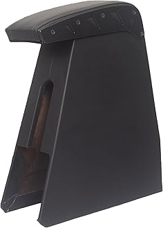 Pabla Enterprises Wooden Car Console/Armrest for Front Seats with Storage Compartment for New Maruti Celerio 2022-2024 (Black)