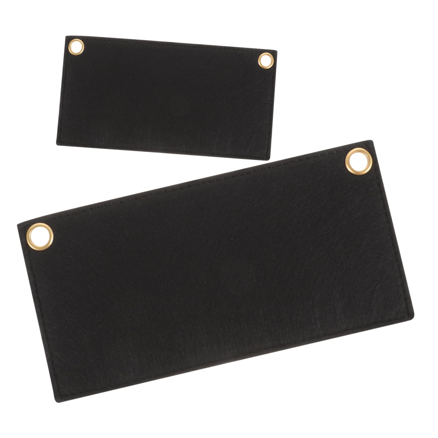 Ipetboom 2pcs Felt Caddy Organizer Bag Inserts for Handbags Purse Organizer Insert Metal Felt for Wear Resistance Protection