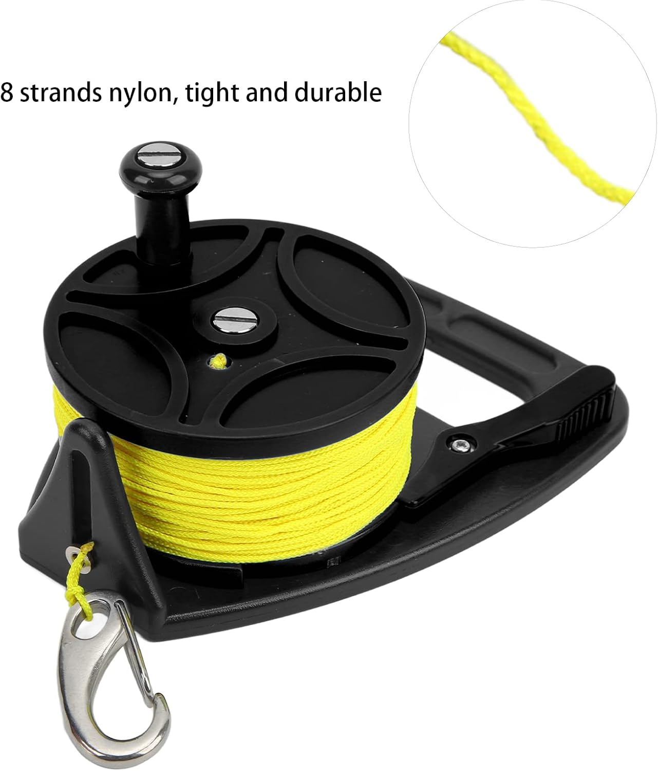 Folanda Dive Reel with Thumb Stopper, Scuba Diving Reel with 270ft High