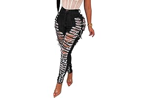 Cut Up Jeans for Women: The Perfect Balance of Style and Comfort