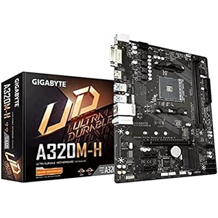 Gigabyte A320M-H (Socket AM4/A320/DDR4/S-ATA 600/Micro ATX)