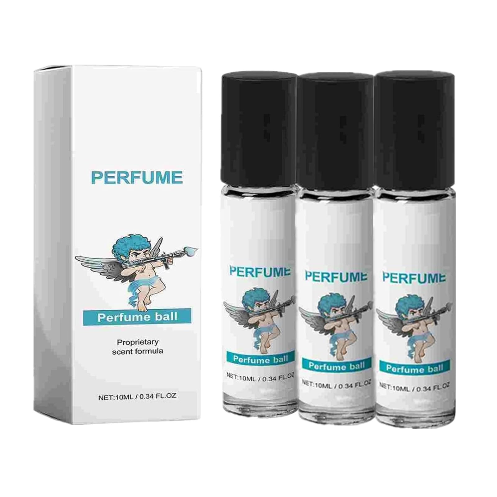 Hypnosis Pheromone Cologne for Men(10ML) - Pheromone Date Portable Cologne - Original Oil Pheromone Perfume for Men - Long Lasting Romantic Fragrance - Attracts Women (3PCS)