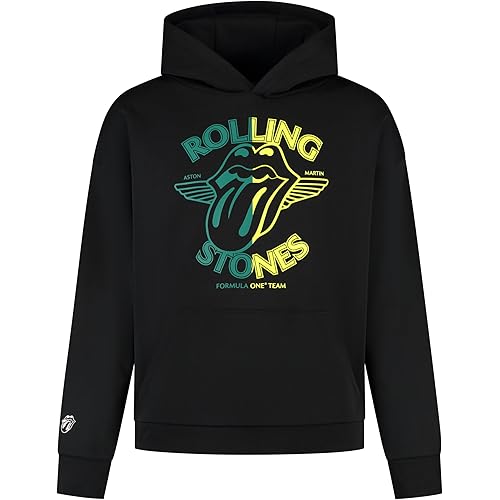 Aston Martin F1 Men's Rollings Stones Hoody Black