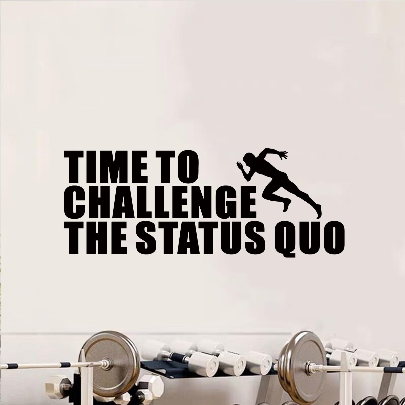 Inspirational Quotes Wall Decals for Gym: Office Motivational Positive Vinyl Art Wall Stickers for Classroom School Bedroom Living Room - Image 4