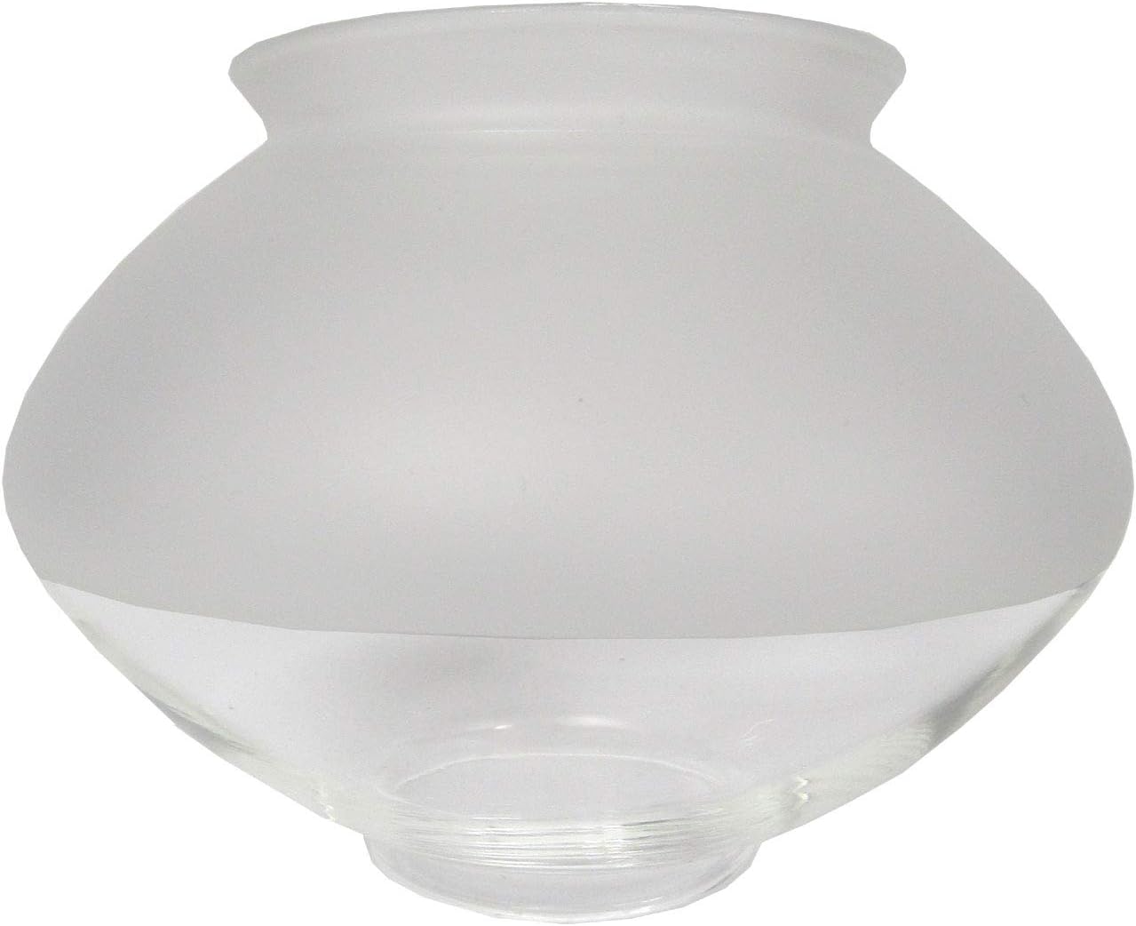 - Replacement Globe for Humphrey/Paulin/M Heater/Falks Gas Lights - Diameter 5.75" Height 4". Bottom opening is approximately 2" Diameter Top rim is approximately 3.25" (82.55) in Diameter