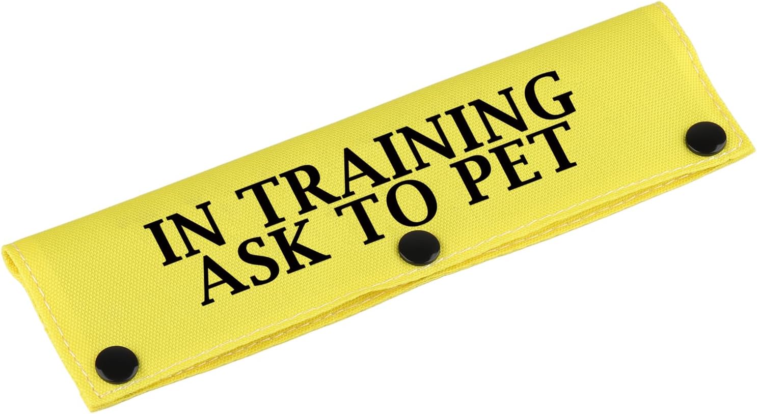 Funny Dog Leash Sleeve in Training Ask to Pet Dog Leash Wrap Sleeve Alert Tag Pet Birthday Gift (Training Ask to Pet-YE Sleeve) Funny Dog Leash Sleeve in Training Ask to Pet Dog Leash Wrap Sleeve Alert Tag Pet Birthday Gift (Training Ask to Pet-YE Sleeve)