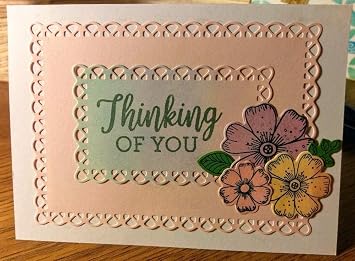 Nested Stitched Scallop Rectangle Frame Cutting Dies, Metal Cutting Dies Stencils DIY Etched Dies Craft Paper Card Making Scrapbooking Embossing 10.7X13.9 cm (Rectangle Frame)