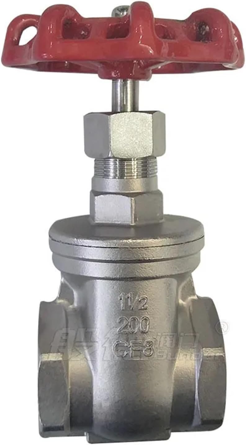 1/2" 3/4" 1" 1-1/4" 1-1/2" 304 Stainless Steel Water Pipe Internal Thread Gate Valve Z15W-16P(1-1/4")