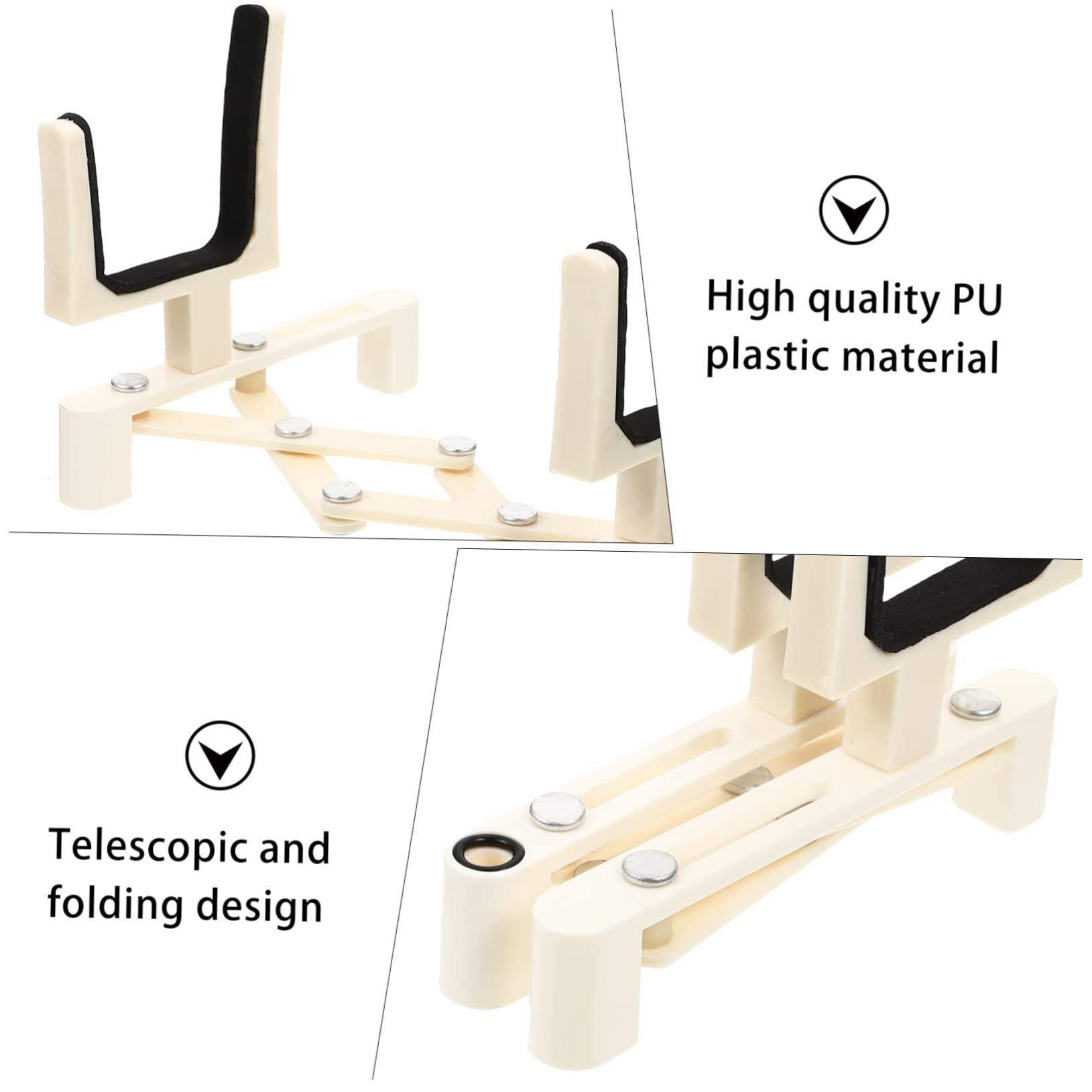 ifundom Telescopic Violin Frame Stand Foldable Lightweight Violin Storage Rack for Violinists