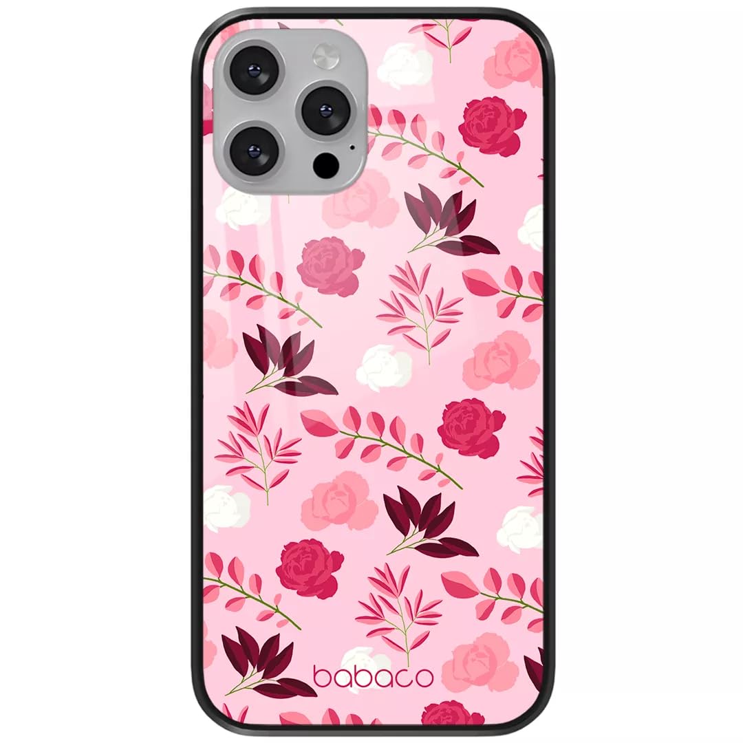 Funda para iPhone 13 original BABACO Flowers 020, cubierta protectora de móvil 2