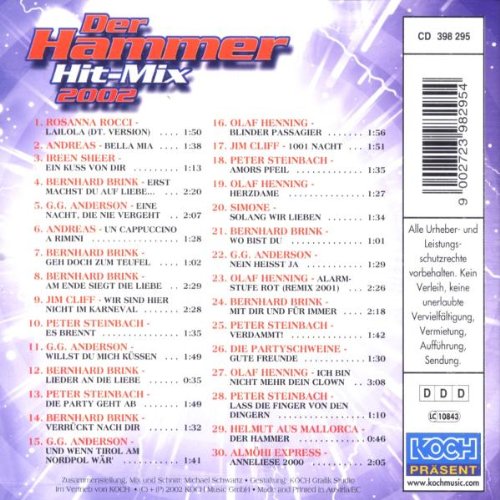 Hammer Hit-Mix 2002