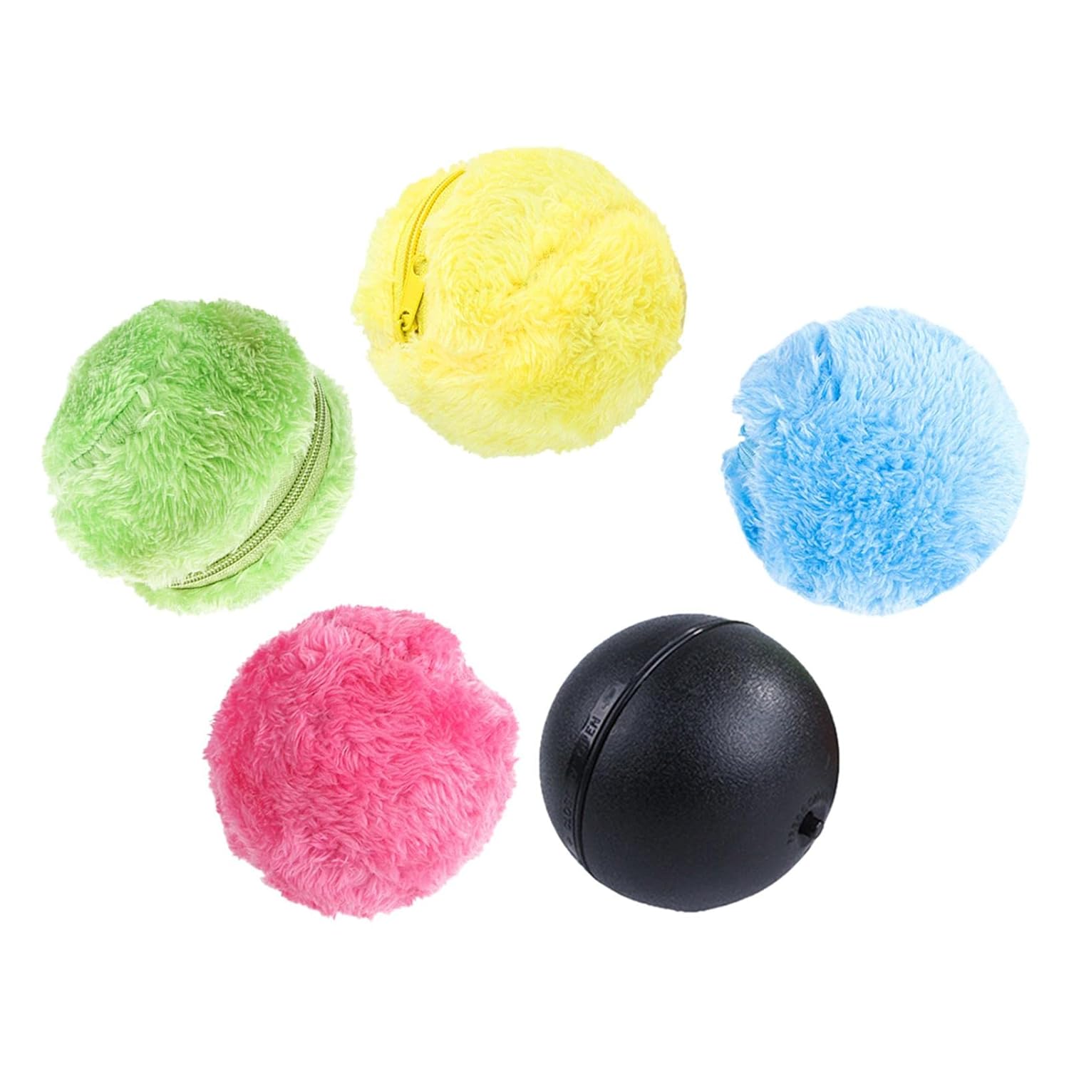 Buy Enakshi Rolling Ball Dog Toy Electric Durable with Plush Covers