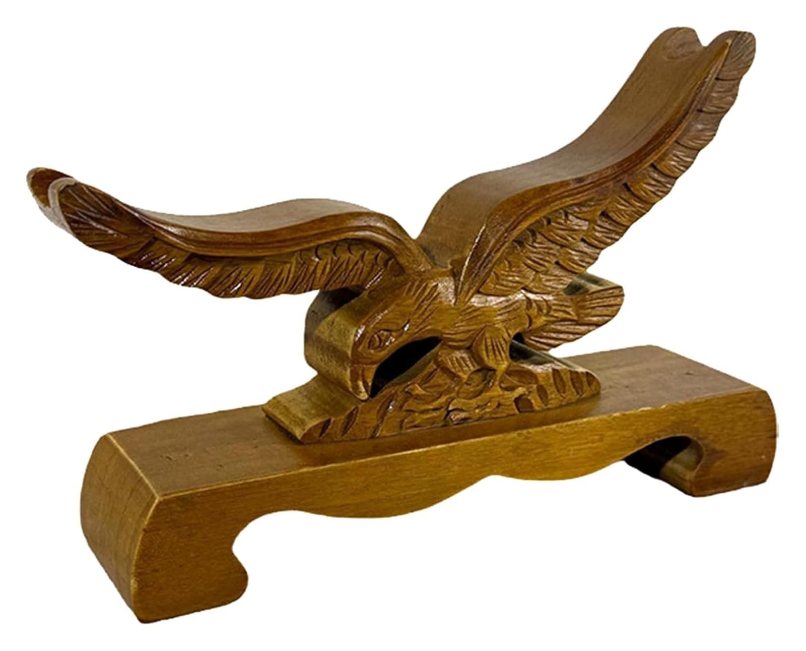 LYVQZPWLR Sword Katana Holder Stand， Eagle Shape Wooden Sword Stand for Katana Samurai Bokken Chinese Tai Chi Sword