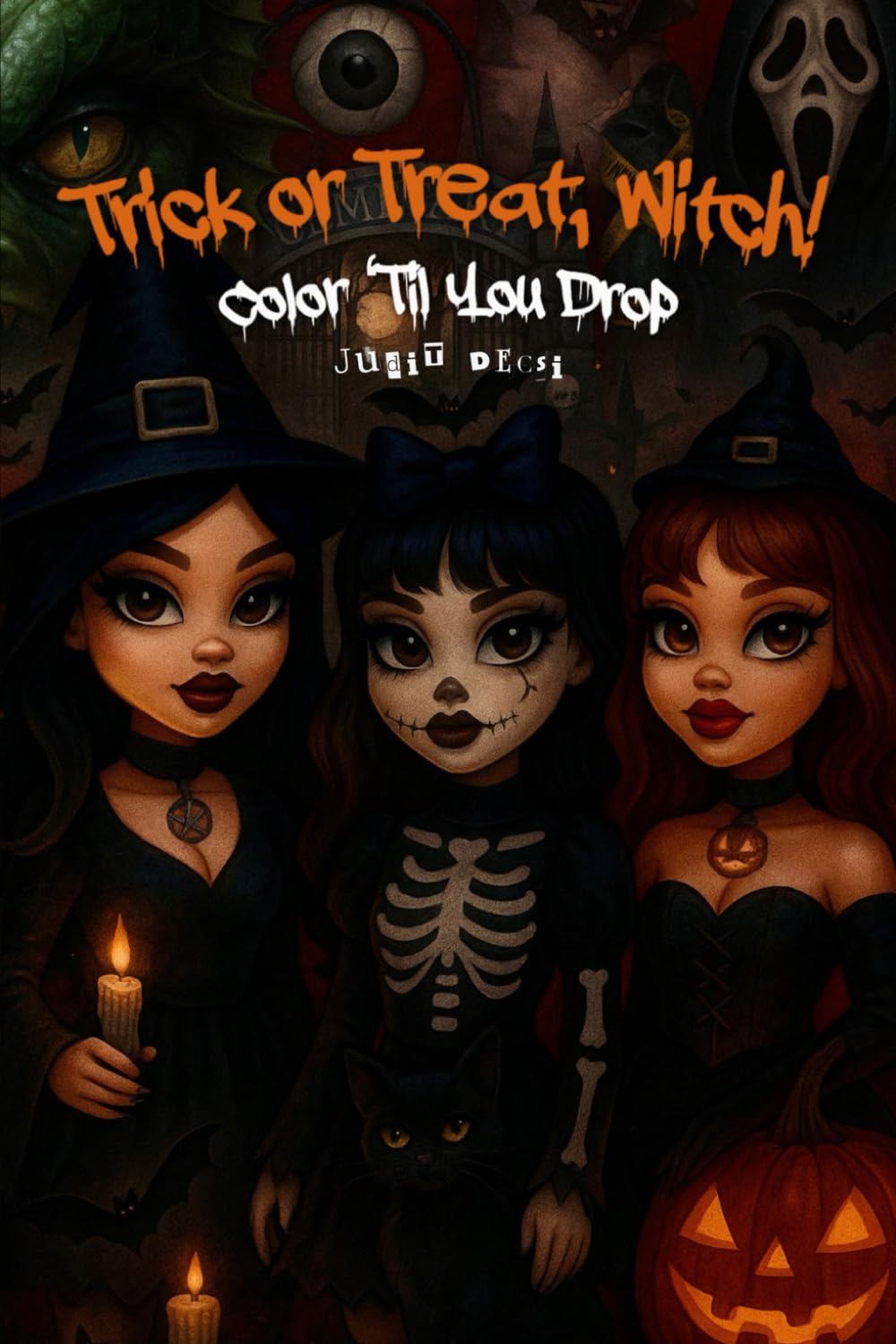 Trick or Treat, Witch! Color 'Til You Drop