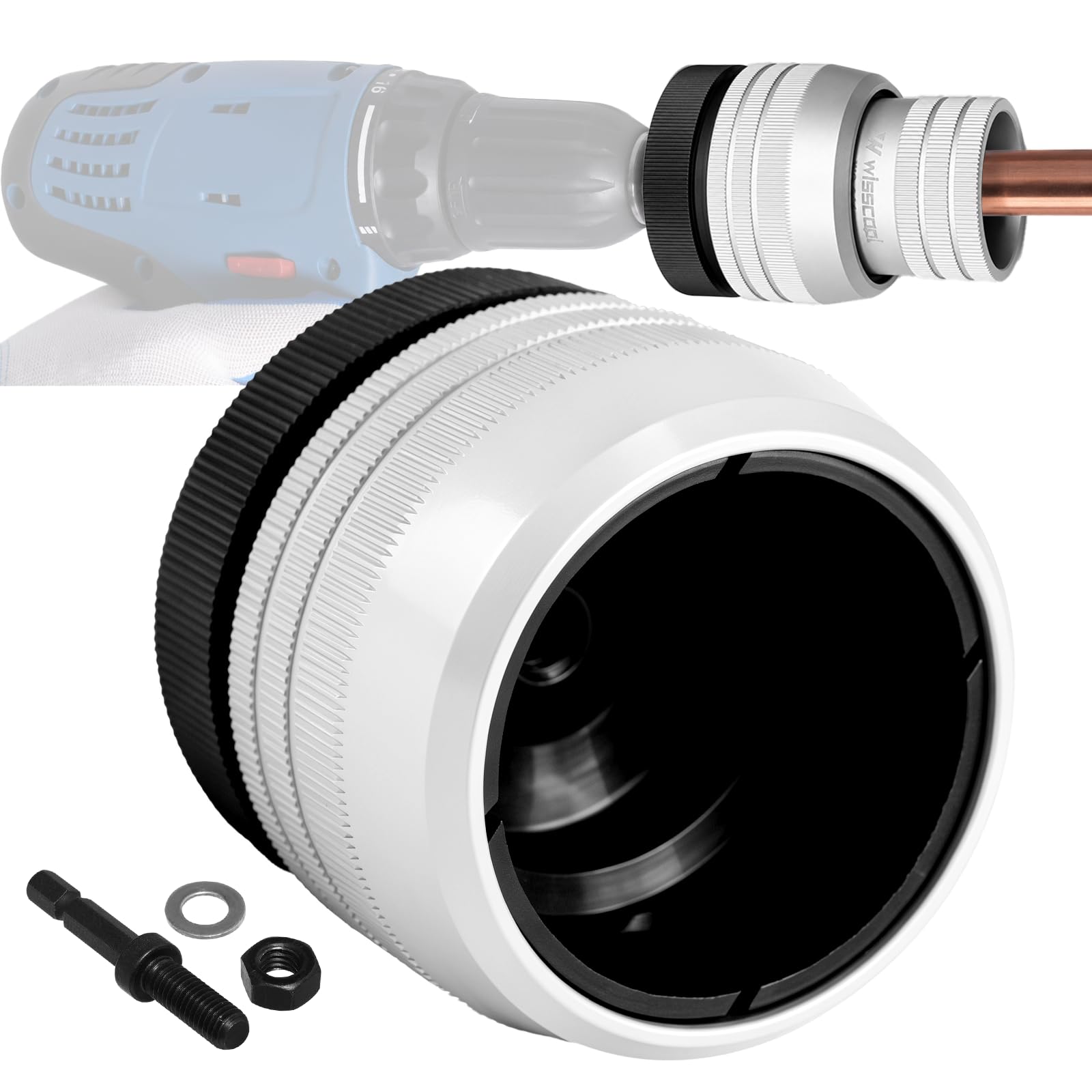WISSCOOL Pipe Reamer - Deburr & Chamfer Pipes -11