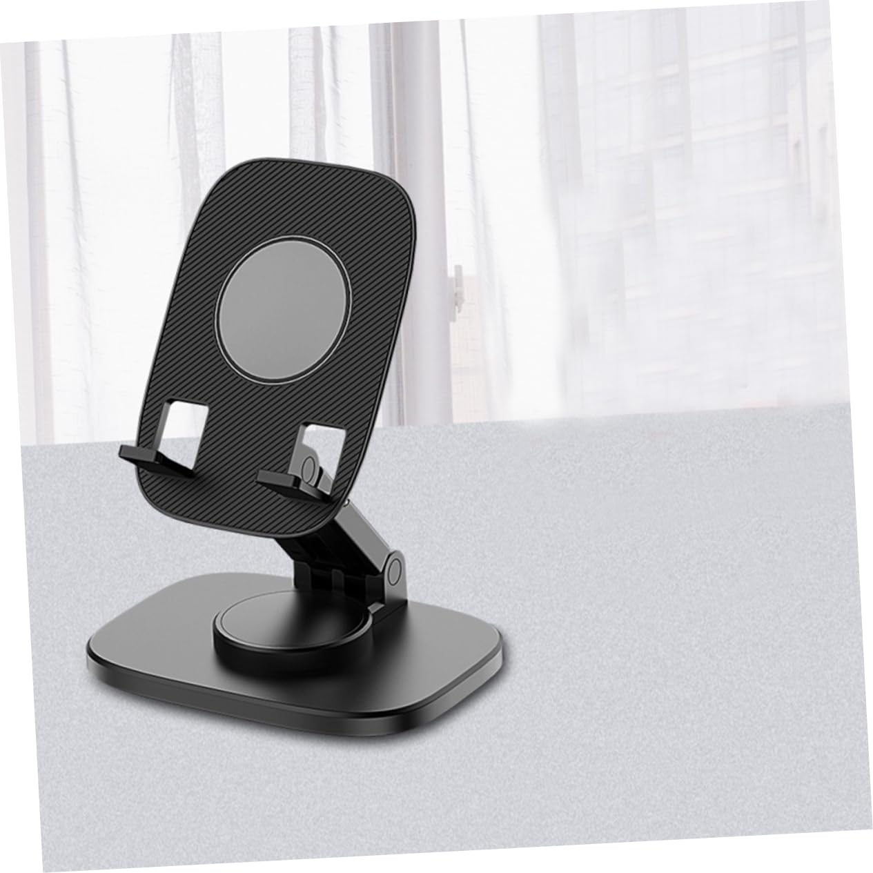 2 Pezzi per Telefono Scrivania Rotante Smartphone e Tablet Accessorio per Videochiamate e Visione Film