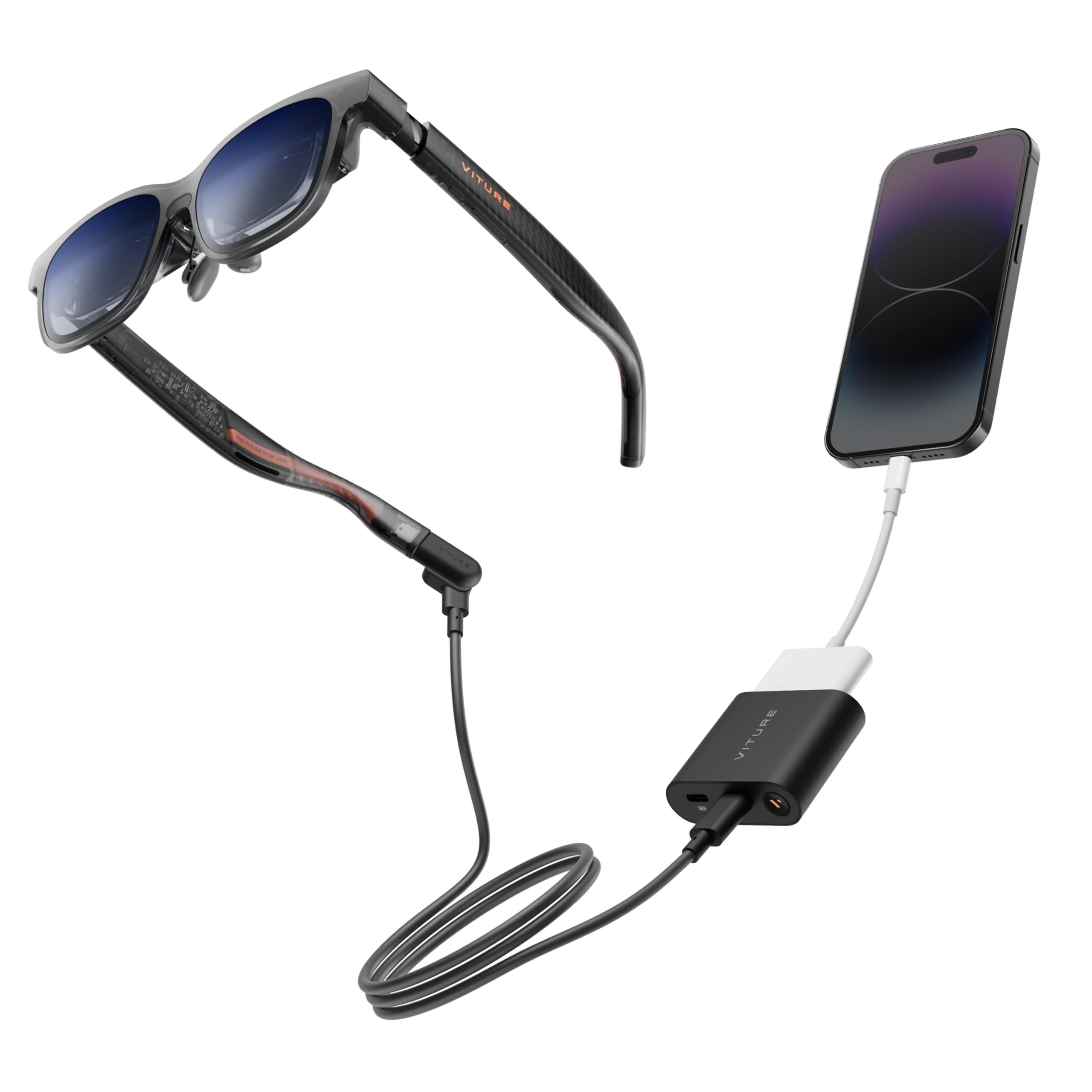 美品　VITURE PRO XR Glasses アダプターProセット Amazon | VITURE Luma AR/XRグラス & HDMI XR アダプター セット｜146