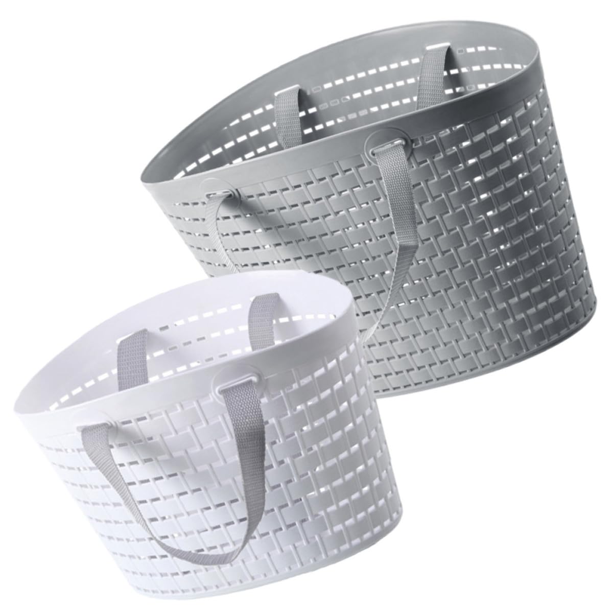 Paniers de rangement pour la douche et le dortoir avec poignées