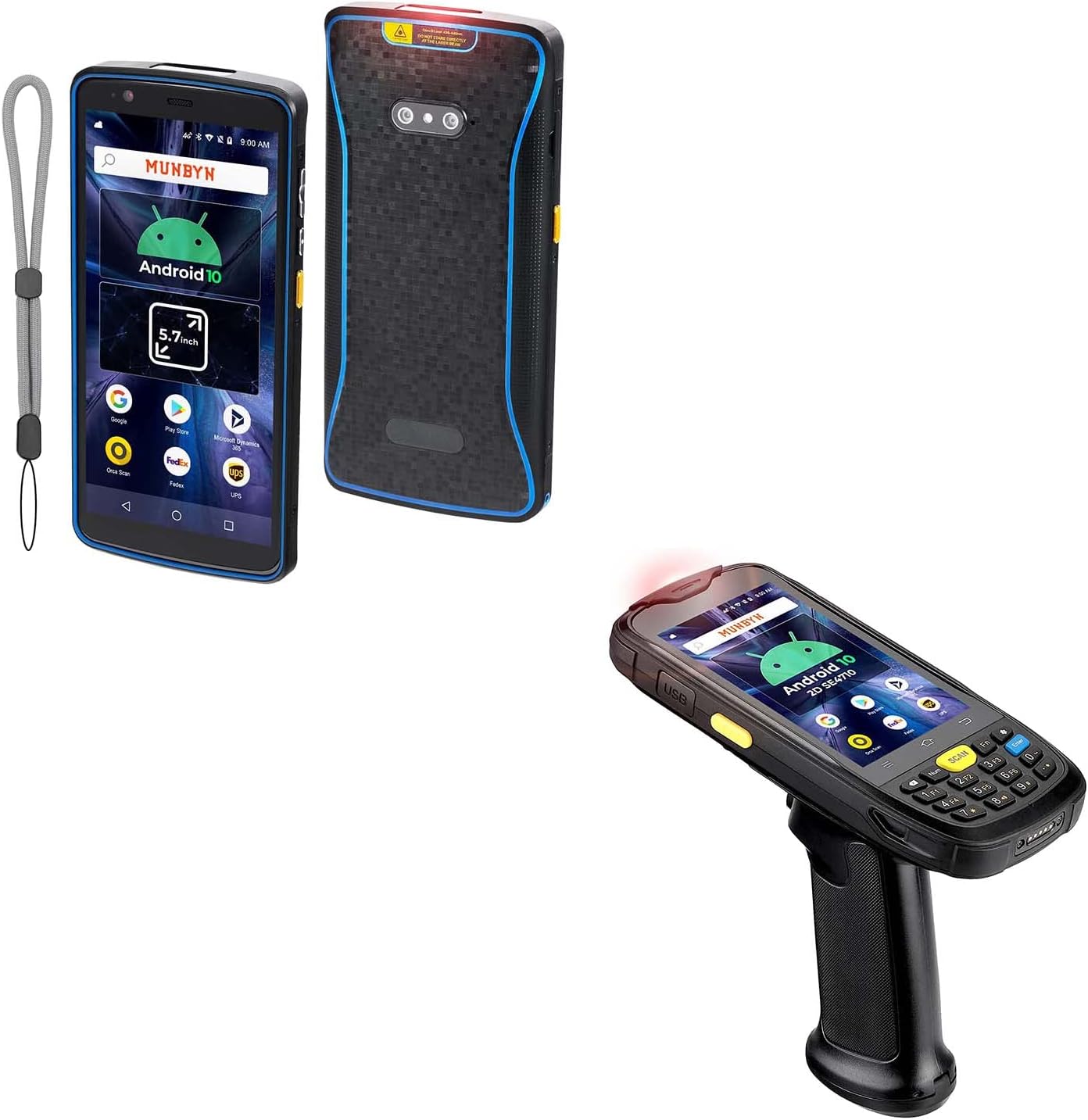 MUNBYN Android Barcode Scanner Android 10 and New Android