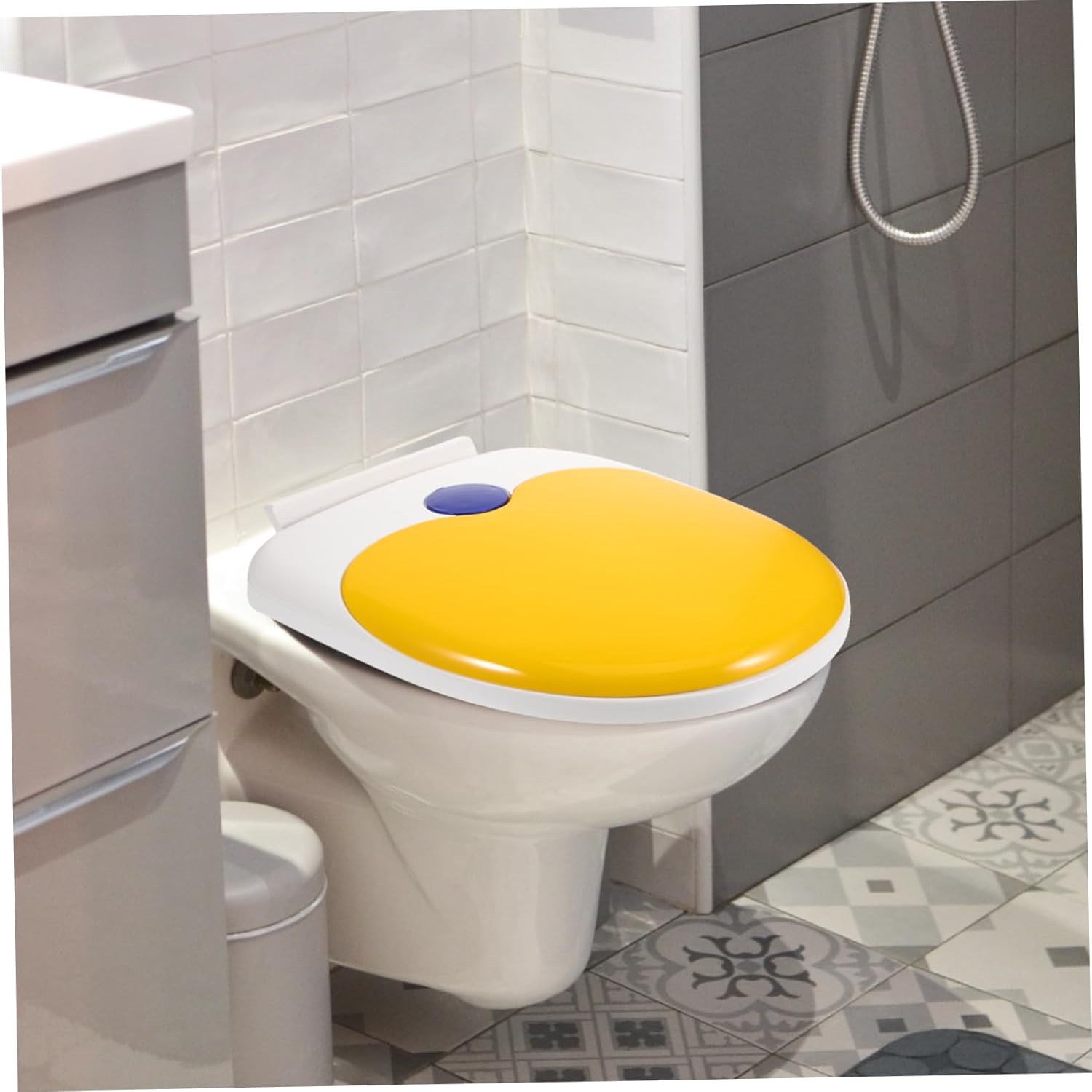 Generic Boy Girl U-shaped Potty Training Seat Lightweight Boy Girl Toilet Seat Easy to Install for Use Smooth for Toilet Styles