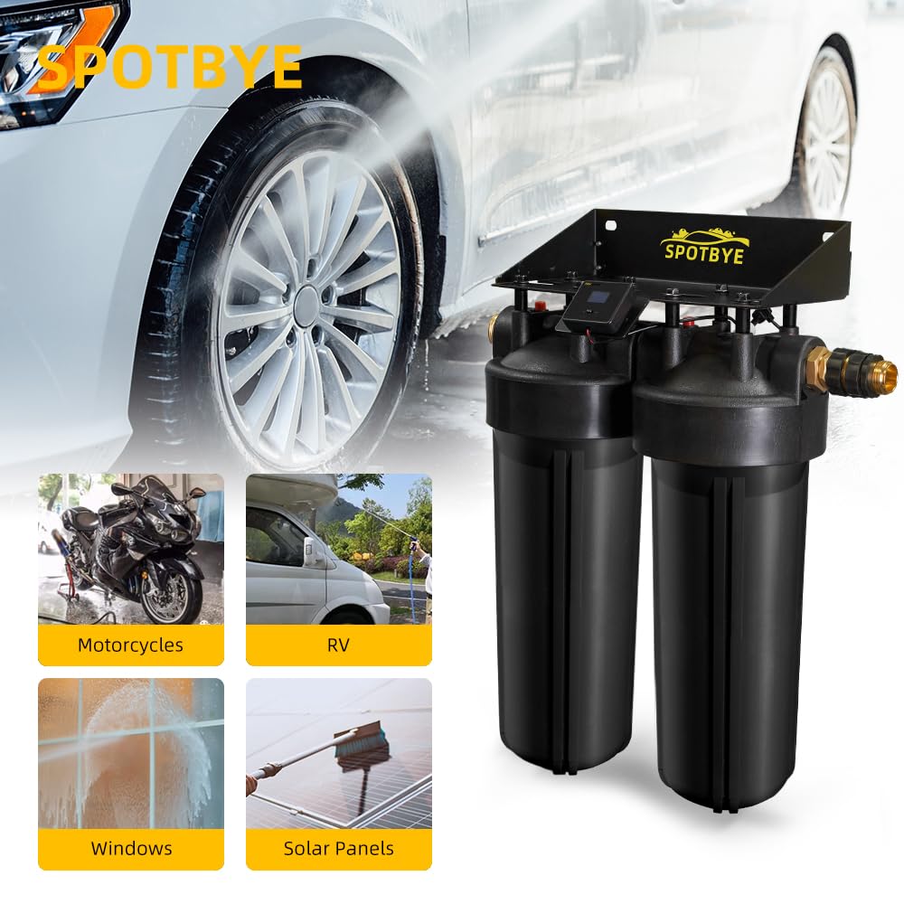 メンテナンス SPOTLESS CAR WASH SYSTEM ISPRING Spotless Car Wash System, Deionized Water System for