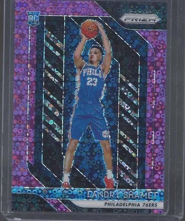 Landry Shamet 2018-19 Panini Prizm Fast Break Rookie Prizms Rc #d /75 - Basketball Cards