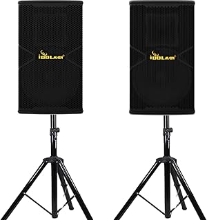 IDOLMAIN IPS-P18 1800W Professional Deep Bass and Clarity Karaoke Loudspeaker with Stand Combo