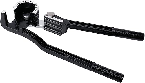 Miniatura 3 de Dobladora de tubos, dobladora de tubos Dobladora de línea de freno de 180 grados para tubos de 1/4", 5/16" y 3/8", dobladora manual 3 en 1 para