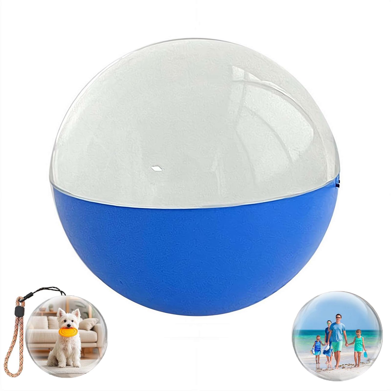 2.76" Crystal Ball Video Player, 3D Memory Orb Ball Digital Display Memory Sphere Lamp with Sound, Uploadable Videos &amp; Photos, Personalized Gift for Birthday Anniversary Xmas