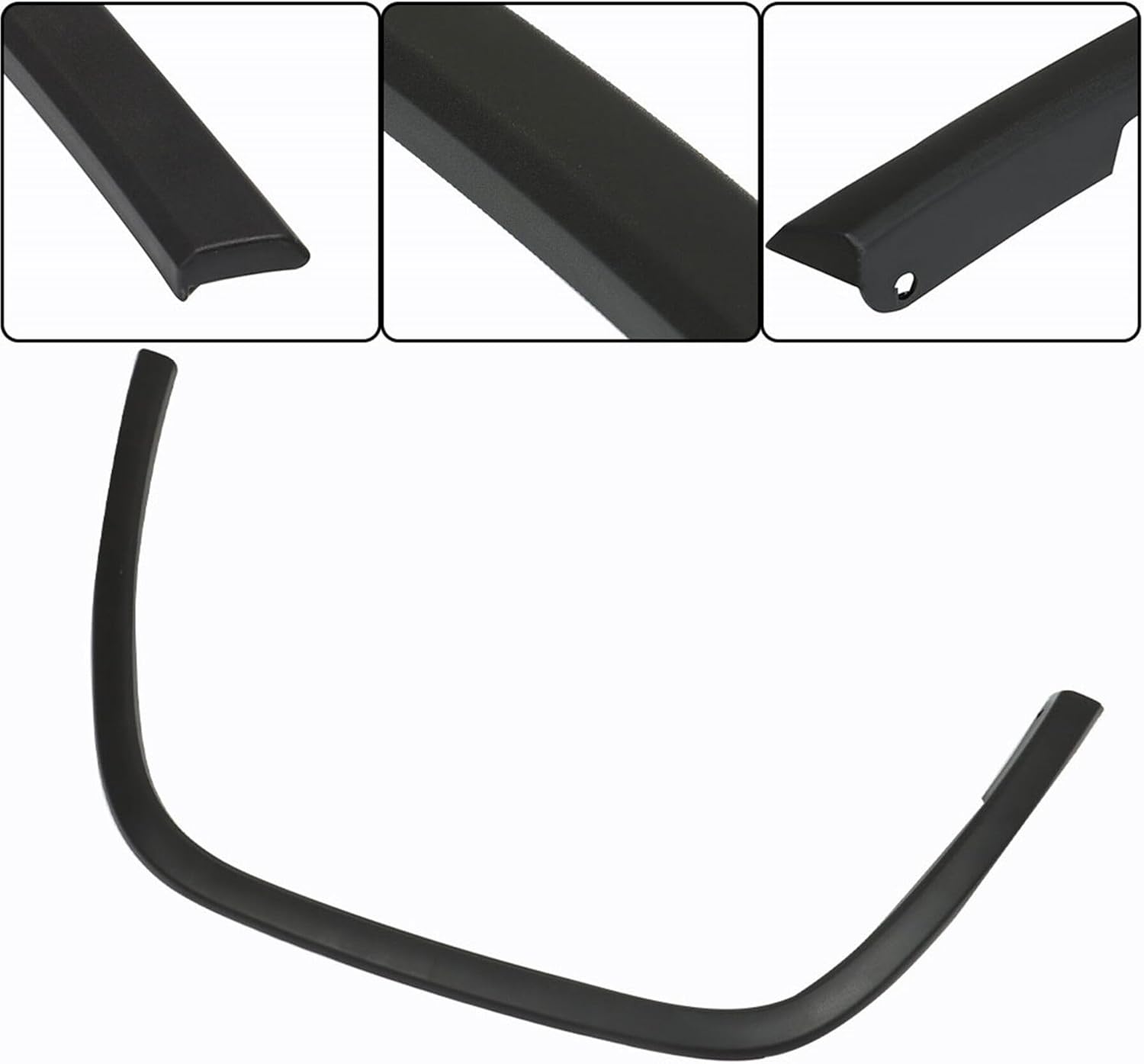 GXYWADY Front Left Side Wheel Fender Flare Molding Trim Replacement for Grand Cherokee 2016 2017 2018 2019 2020 2021 2022 5XT69RXFAC