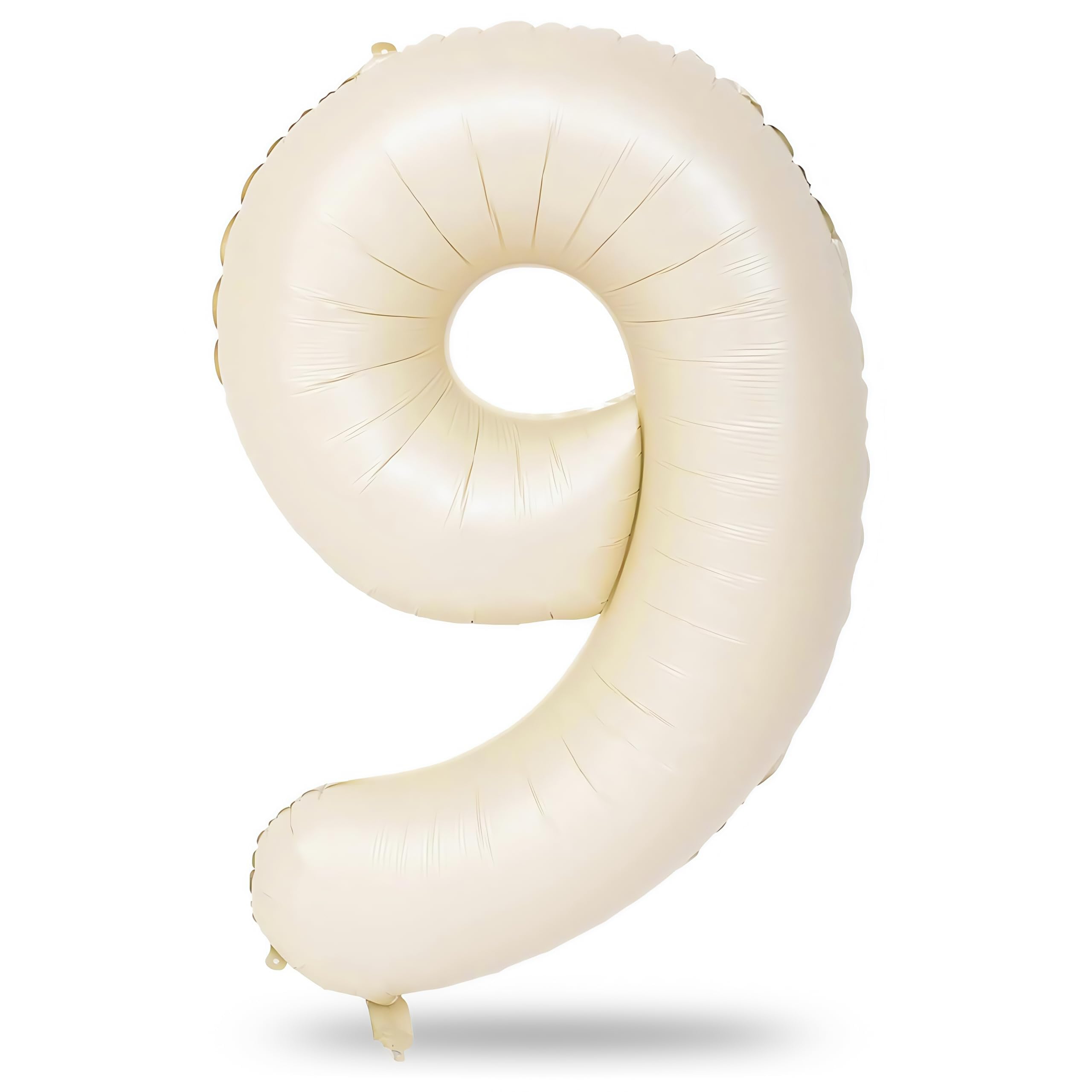 3*2様 04aw number nine balloon benie Amazon.com: 40 Inch Balloon Number 9 Beige, Large Cream Foil