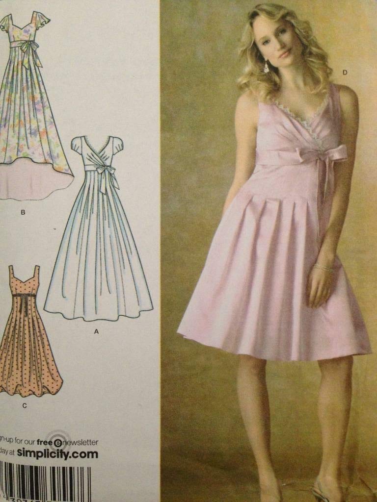 Patron Simplicity 3783 robe doublée pour réussir facilement vos finitions de couture