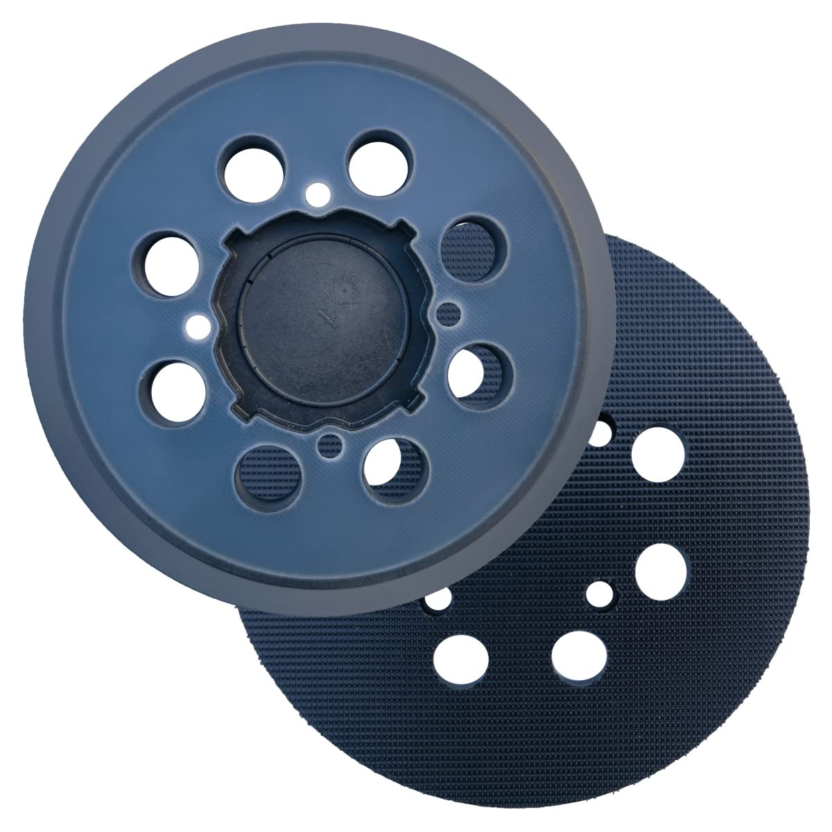 2 Pack Hook and Loop 5 Inch 8 Hole Replacement Sander Pad for CMCW220B & CMEW231 Random Orbit Sander