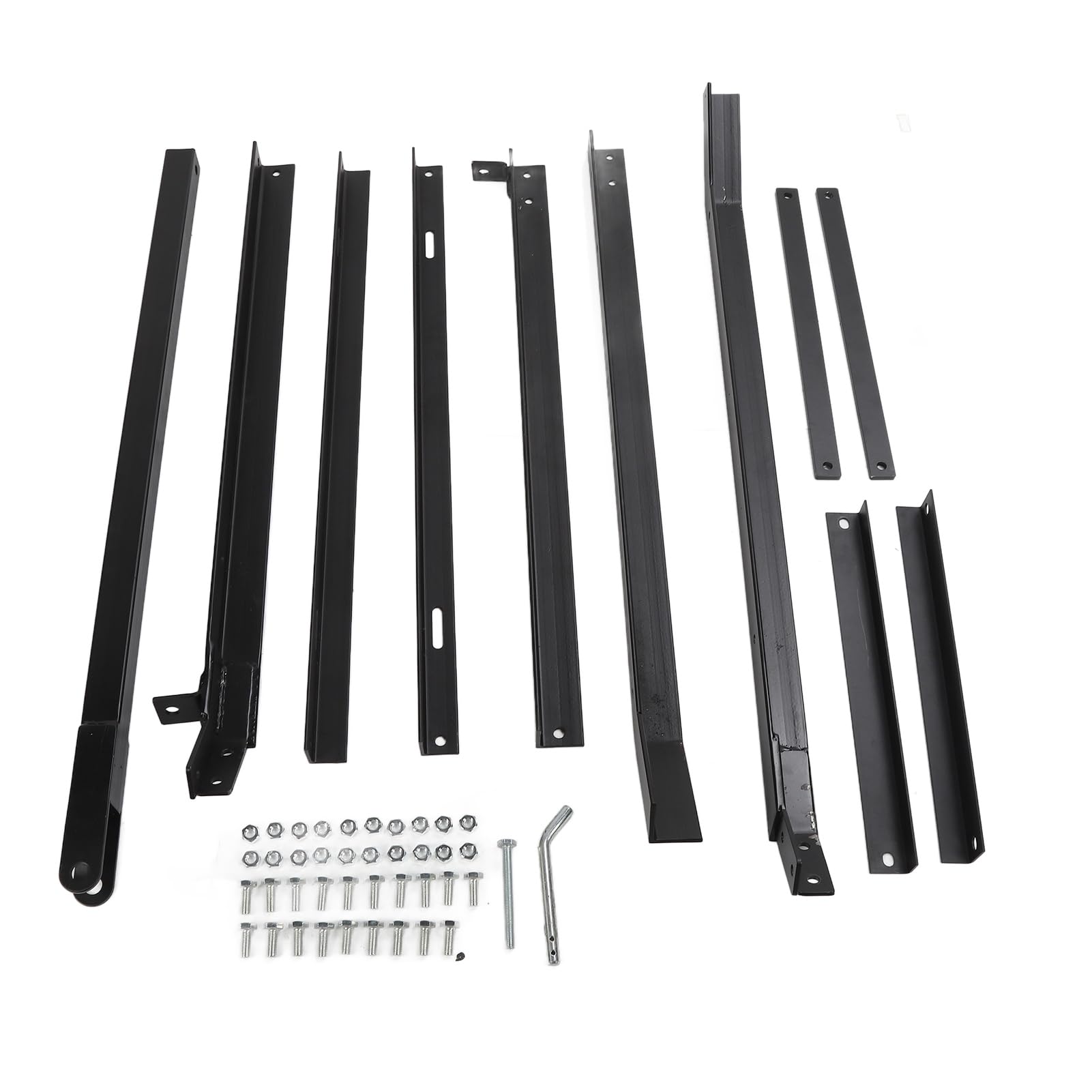 Fafeicy Rastrillo Nivelador de Césped de Acero Resistente de 74 Pulgadas, Construcción Duradera, Peso Máximo de 50 Libras, Ideal para Remolques de Jardín ATV UTV y Nivelación de Patio