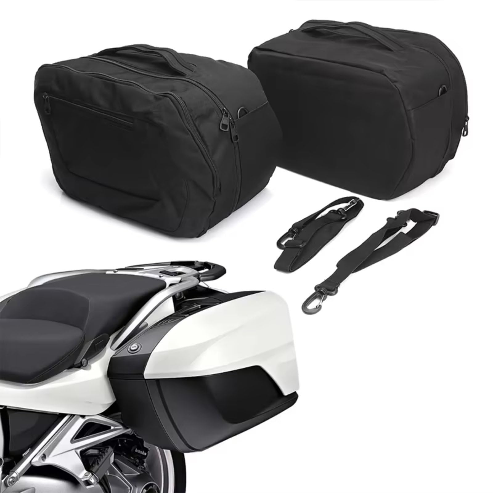 Amazon | バイク用サドルバッグ Compatible With R1200RT For R1250RT 