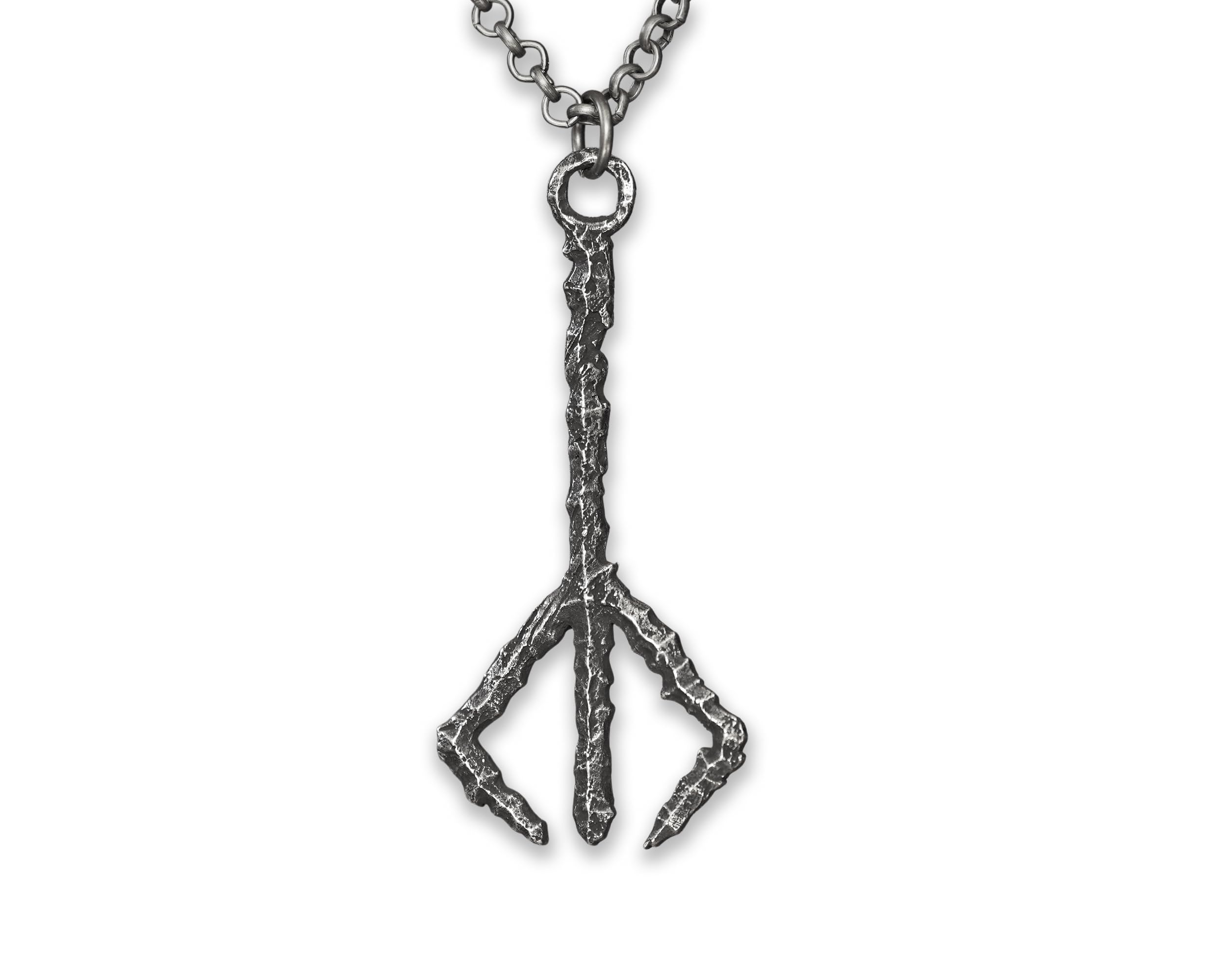 Baldur Jewelry Hunter Rune Kette mit Gothic-Fantasy-Anhänger