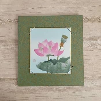 蓮の花「絵画」２L判サイズ原画 蓮の花 水彩画原画 絵画 yko 通販 7391281｜Creema(クリーマ)