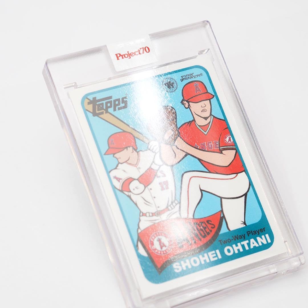 Amazon.co.jp: Topps Project70 大谷翔平 punk drunkers : おもちゃ